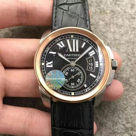 fake cartier watch movement|imitation cartier watches.